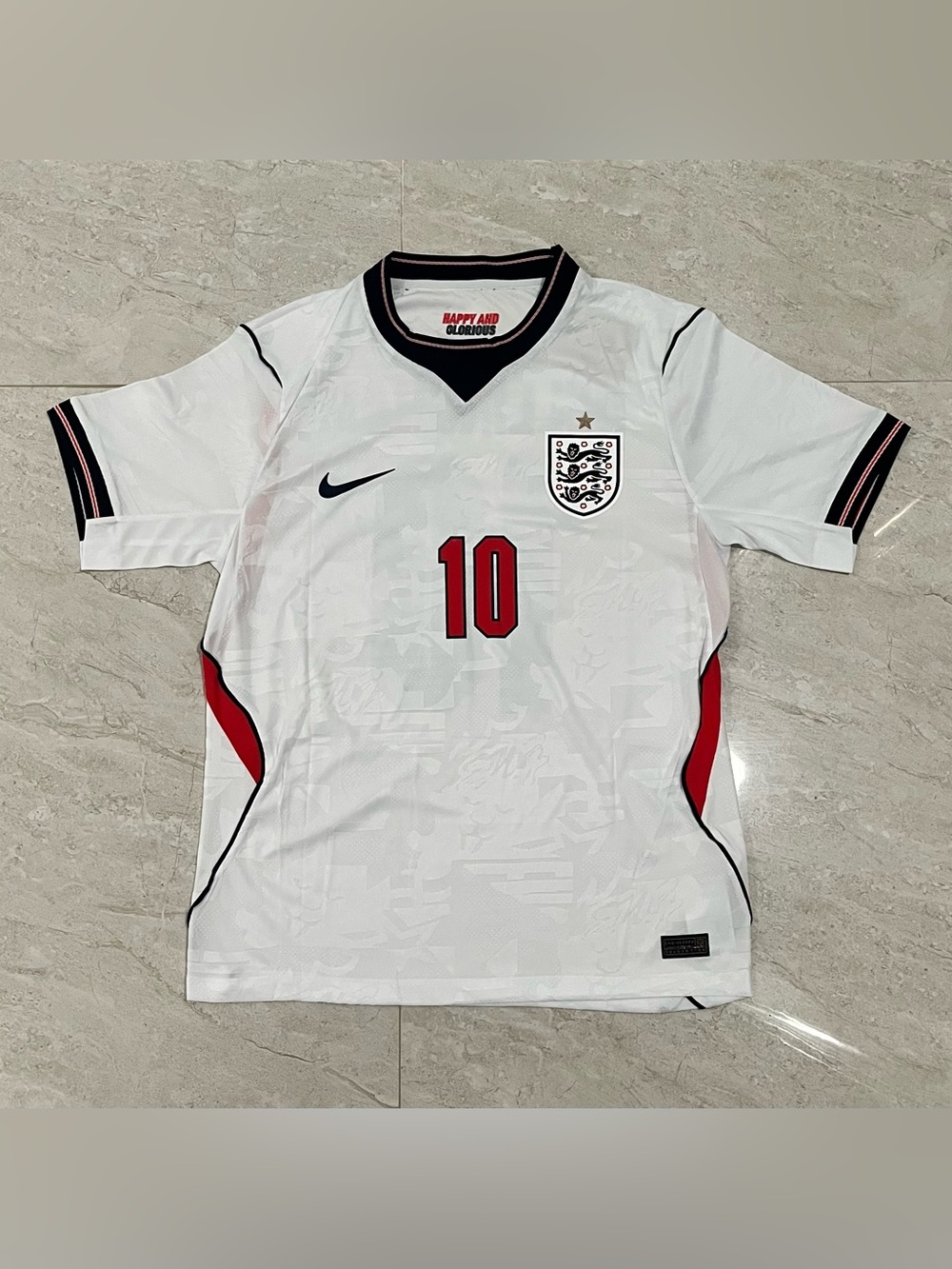 England 2026 World Cup Home player version - Bellingham #10 SIZE LARGE